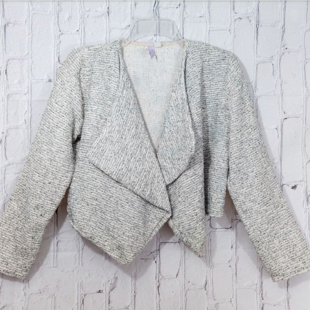 Alya cream blazer sweater cardigan